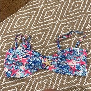Lilly Pulitzer Medium bikini tops, never worn